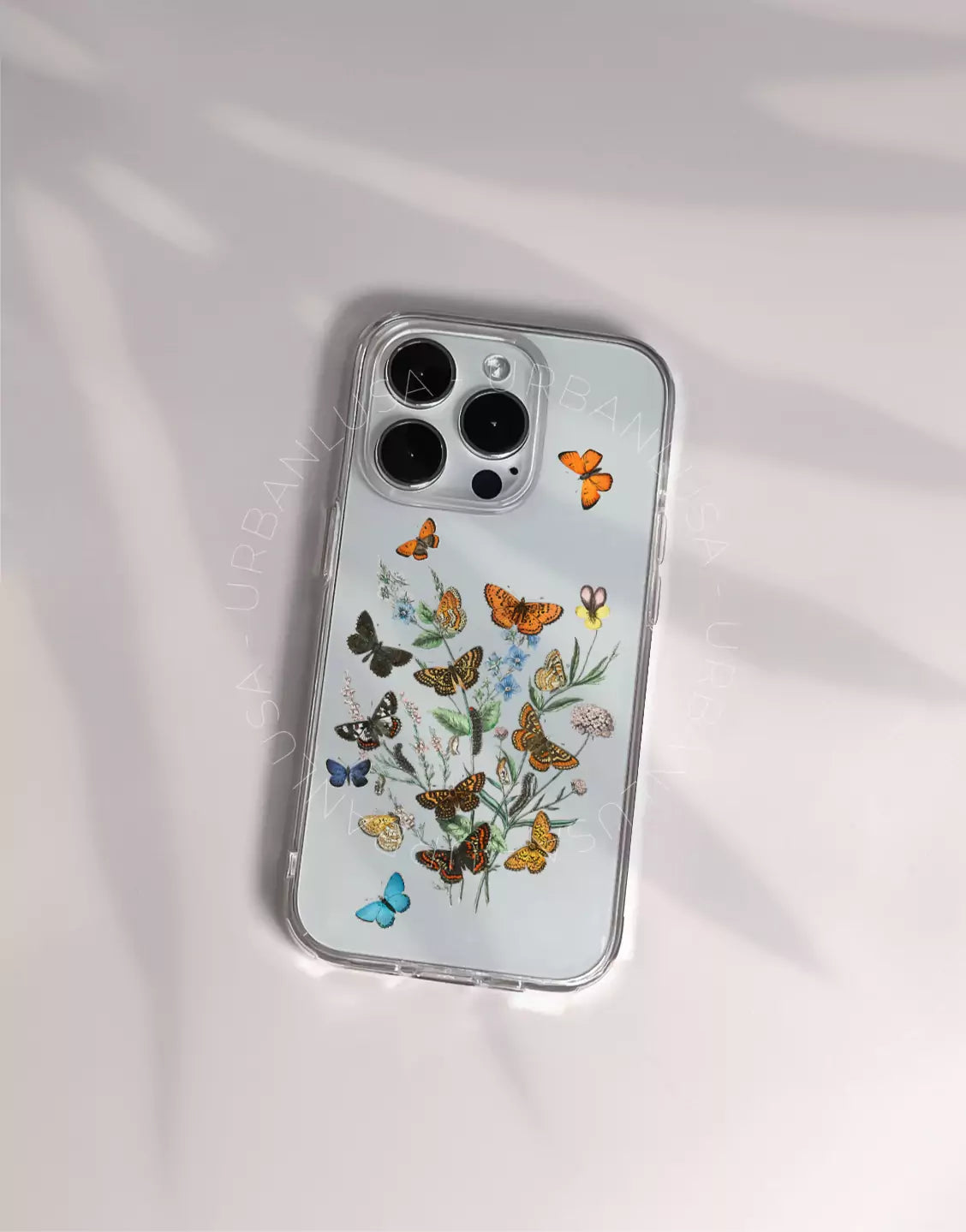 Vintage Butterfly Aesthetic iPhone Case