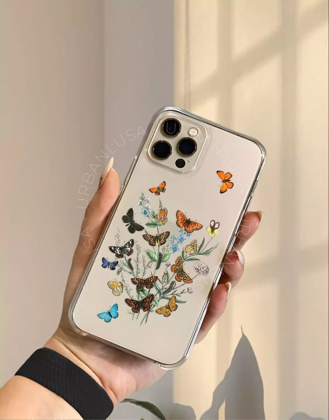 Vintage Butterfly Aesthetic iPhone Case