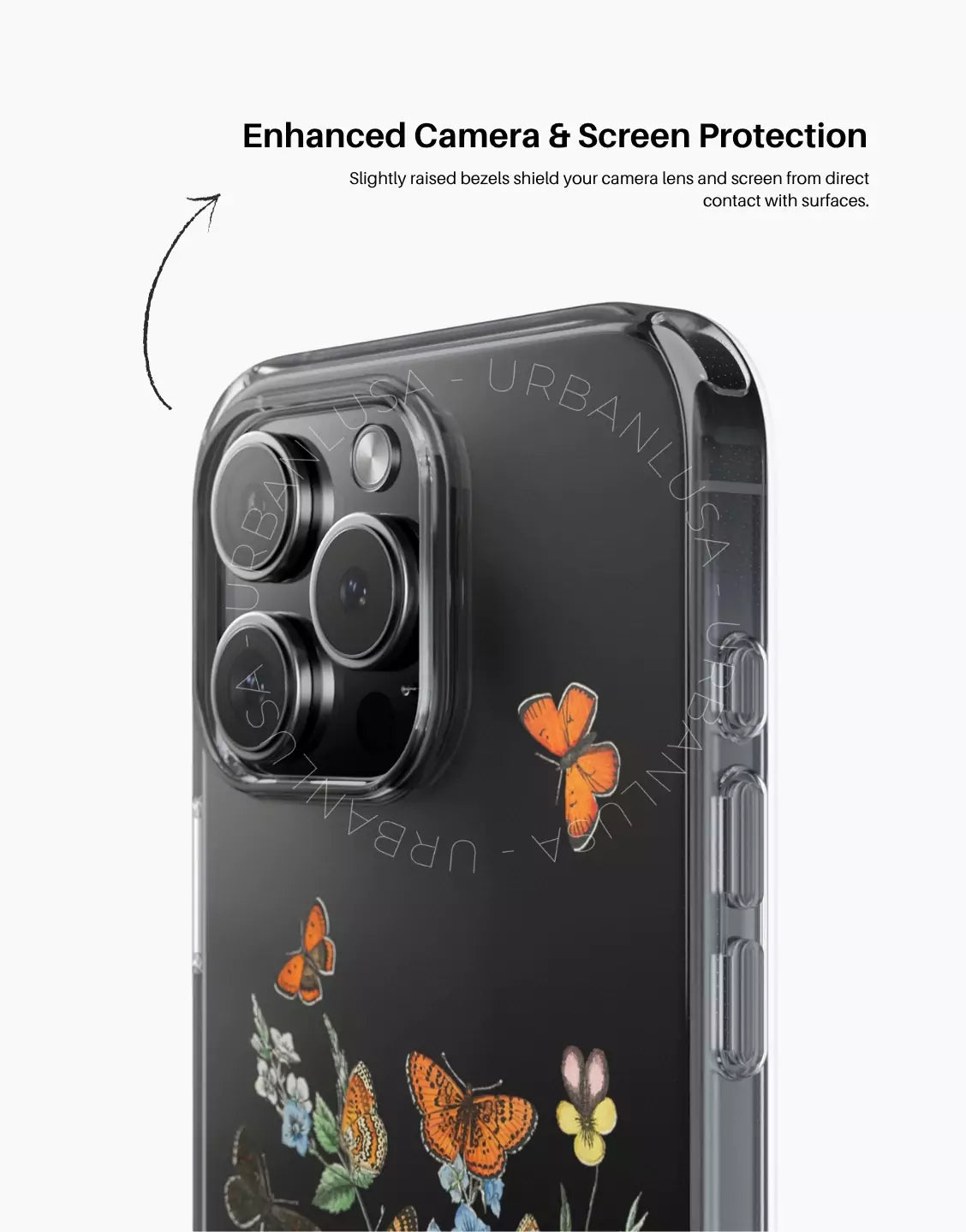 Vintage Butterfly Aesthetic iPhone Case