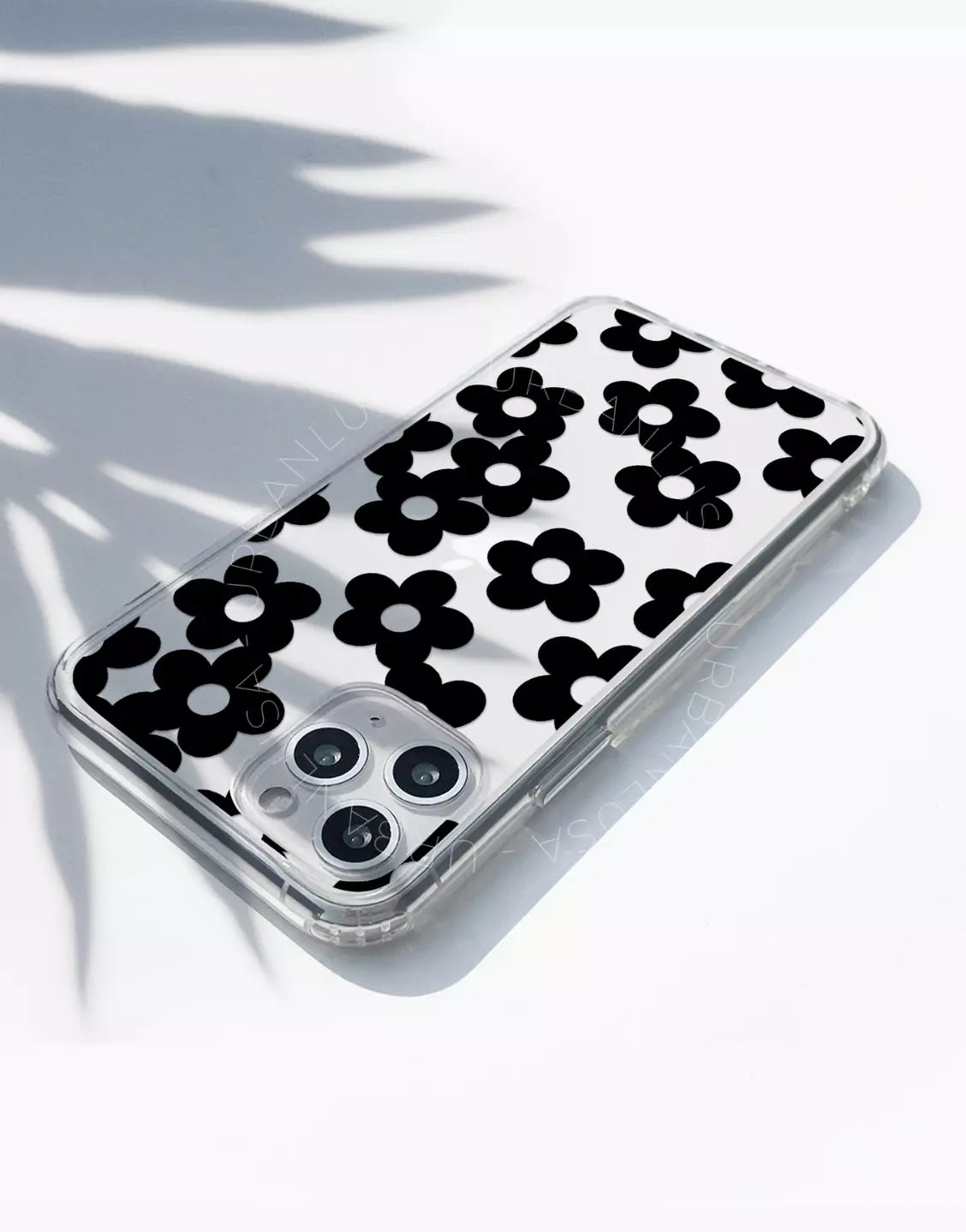 Coque de téléphone à motif de sourire esthétique pour iPhone / Samsung
