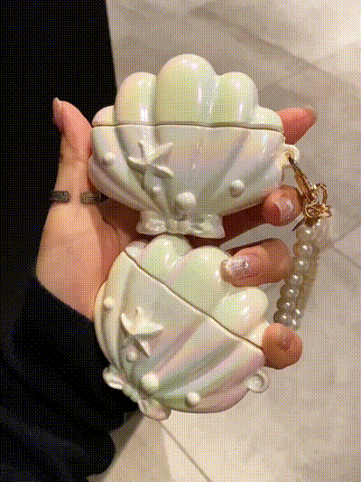 Lovely Seashell AirPods Case - URBANLUSA