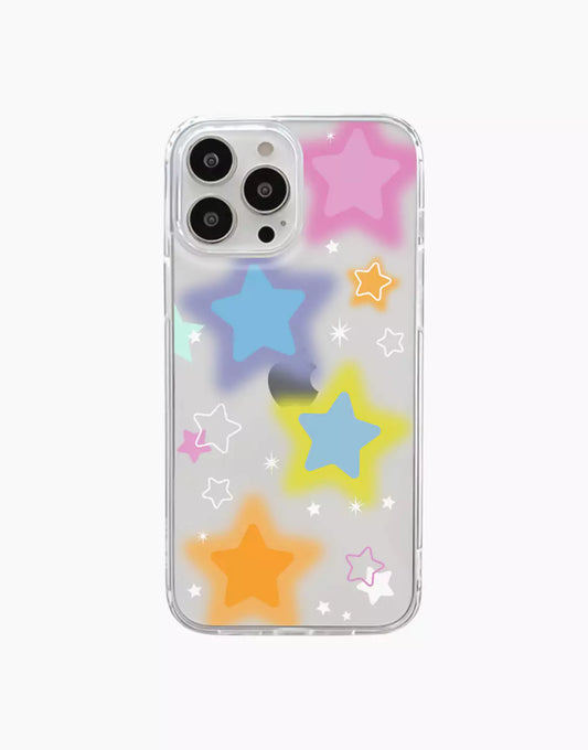 Cute Y2K Star Aesthetic iPhone Case - URBANLUSA