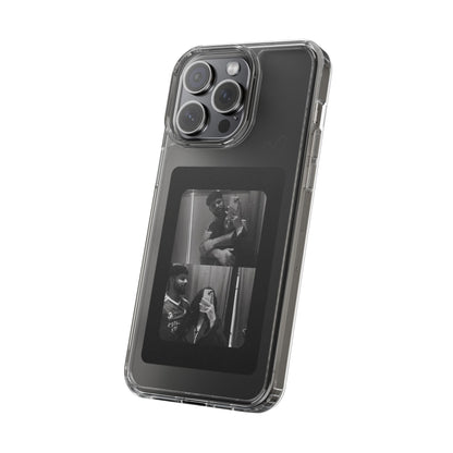 Clear Photo Phone Case — Black Retro Photo Strip Clear Case for iPhone