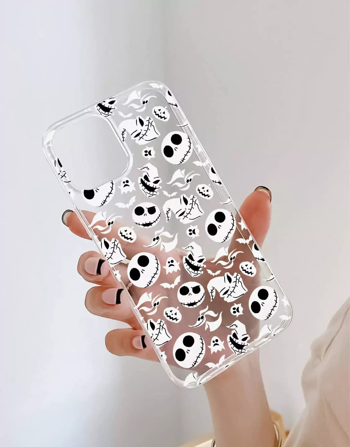 Aesthetic Jack Skellington iPhone Case - URBANLUSA