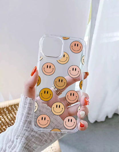 Boho Smiley Face iPhone Case - URBANLUSA