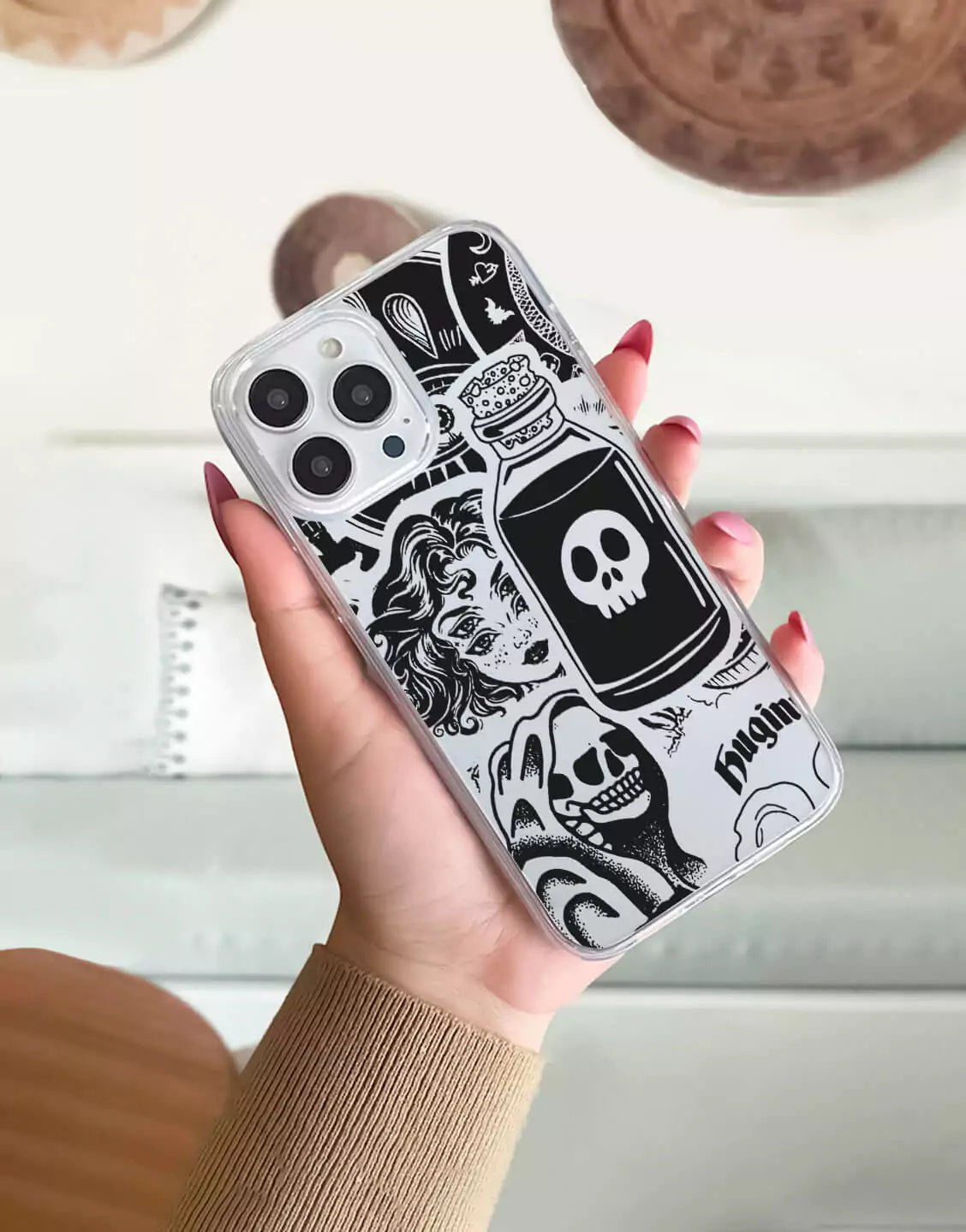 Collage Aesthetic Grunge iPhone Case - URBANLUSA