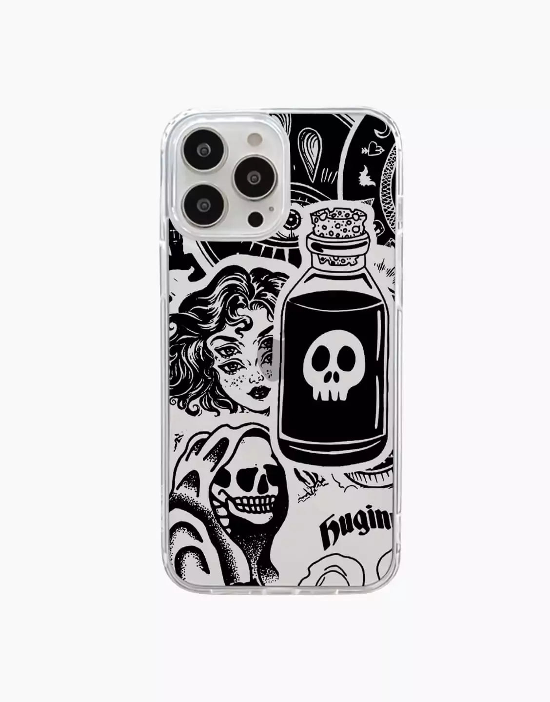 Collage Aesthetic Grunge iPhone Case - URBANLUSA