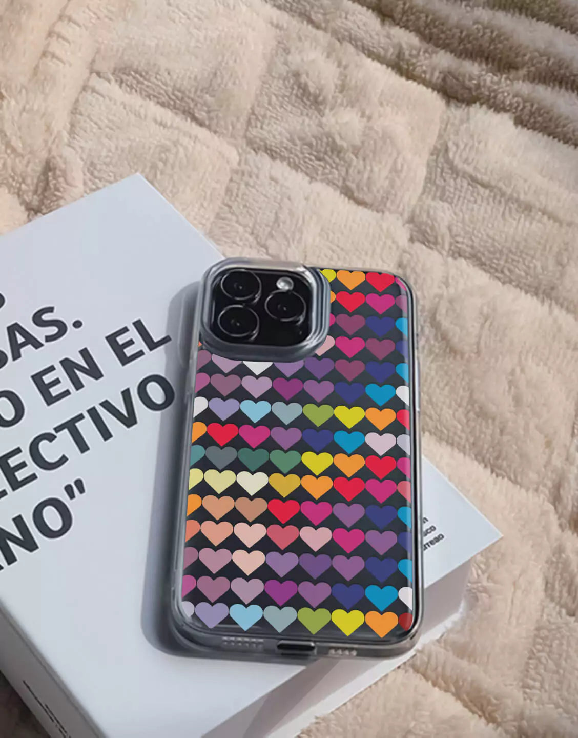 Colorful Hearts iPhone Case - URBANLUSA