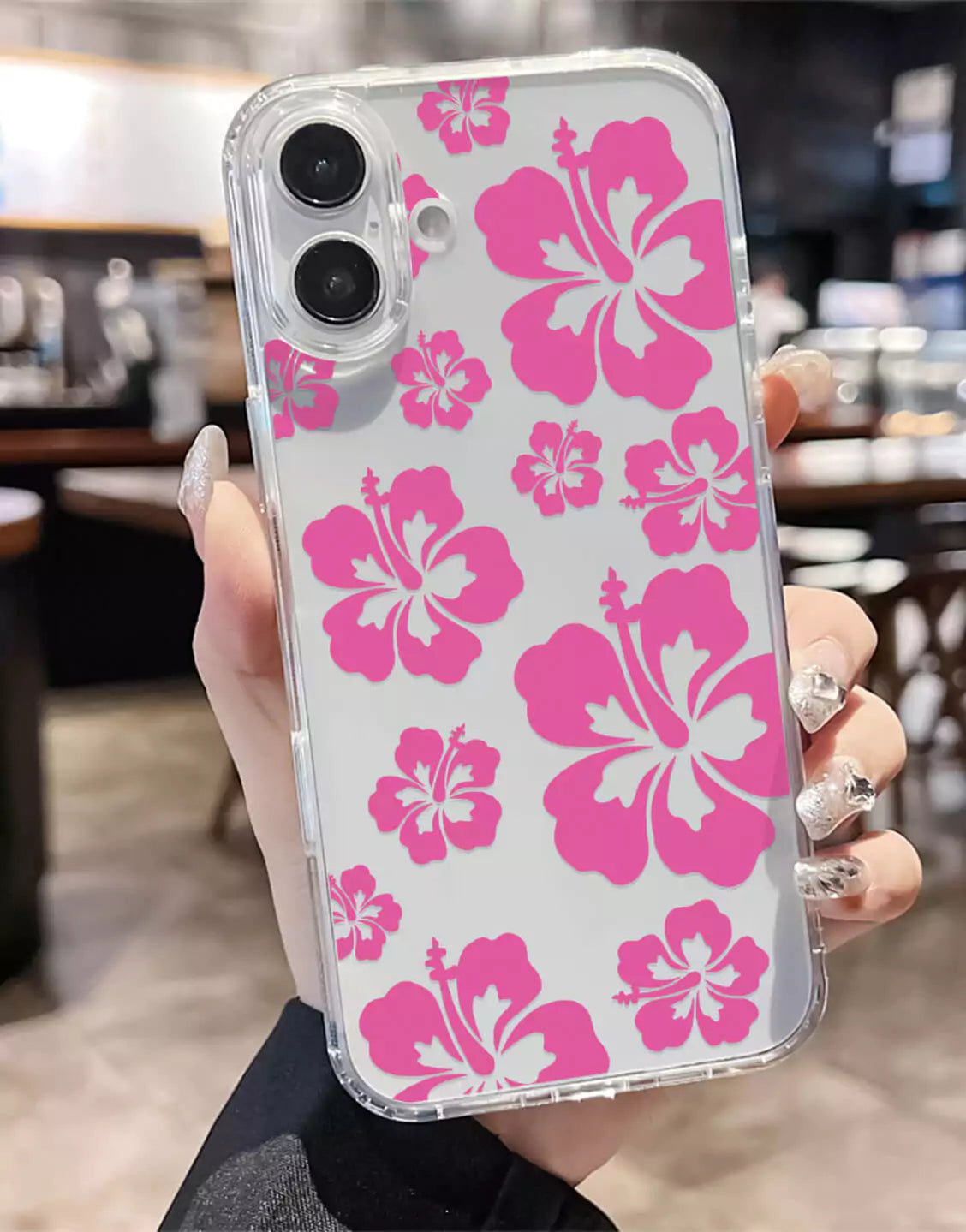 Hawaiian Flowers Print iPhone Case - URBANLUSA