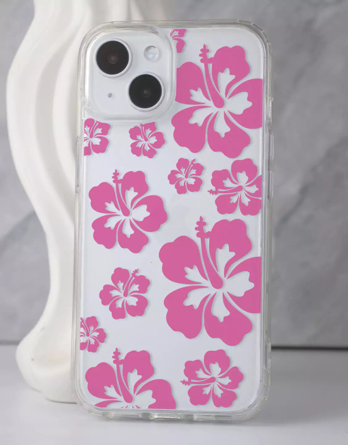 Hawaiian Flowers Print iPhone Case - URBANLUSA