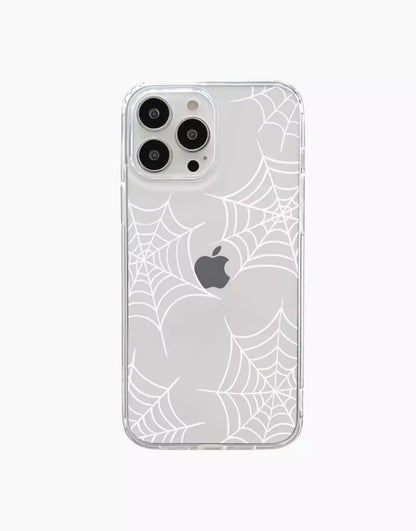 Spider Web Aesthetic iPhone Case - URBANLUSA