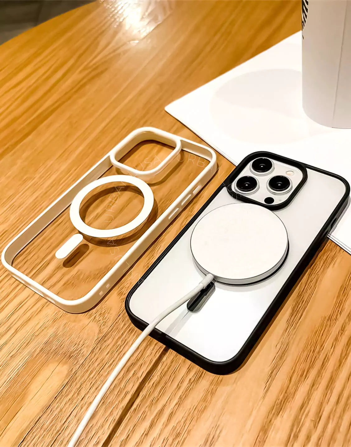 Acrylic MagSafe Clear iPhone Case - URBANLUSA