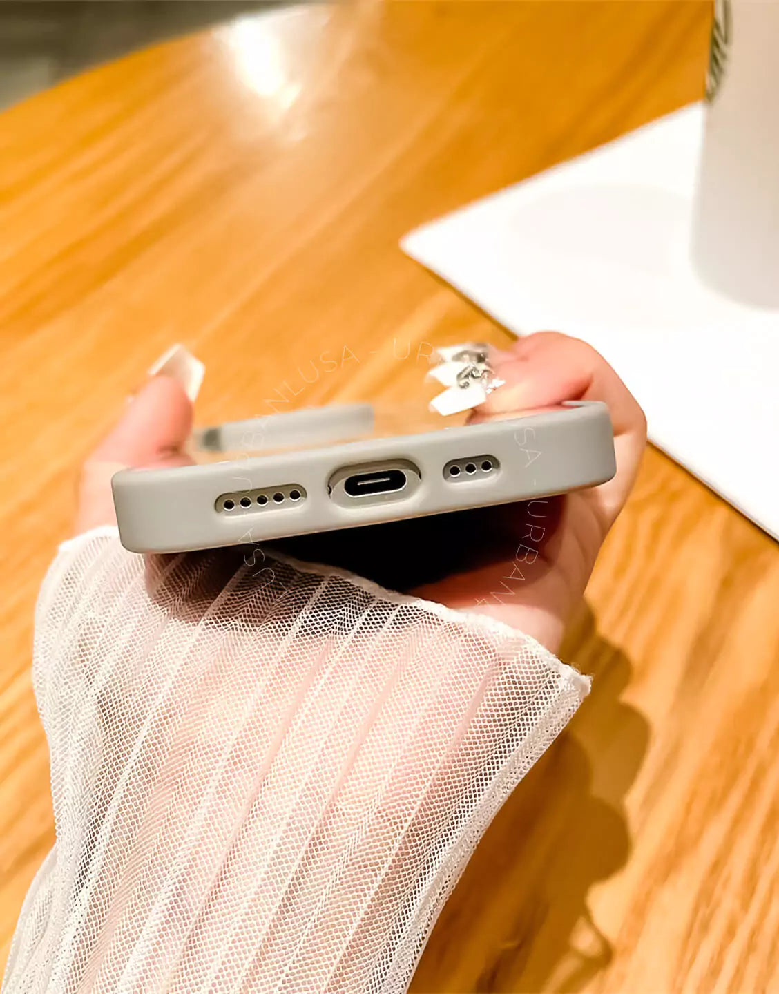 Acrylic MagSafe Clear iPhone Case - URBANLUSA