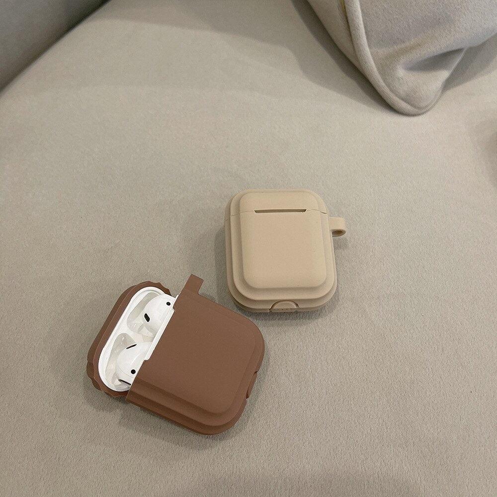 Simple Soft Matte Vintage Airpods Case, AirPods 3 Case, Cover Case For Apple AirPods1/2, Airpods Pro, AirPods 3, AirPods Pro Case Cover