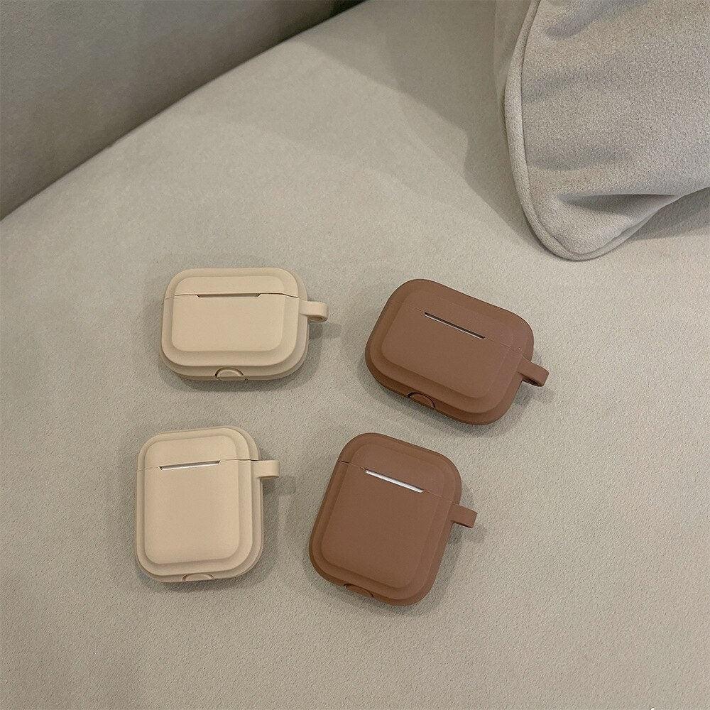 Vintage Matte Soft Silicone Airpods Case, AirPods 3 Case, Cover Case For Apple AirPods1/2, Airpods Pro, AirPods 3, AirPods Pro Case Cover