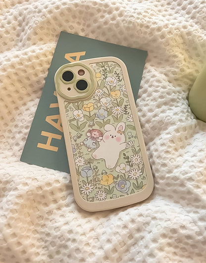 Vintage Floral Spring Aesthetic iPhone Case - URBANLUSA