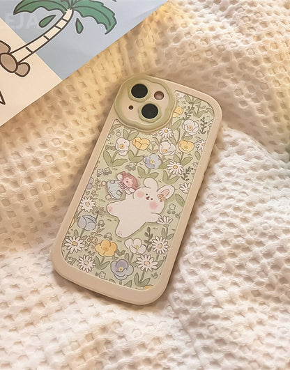 Vintage Floral Spring Aesthetic iPhone Case - URBANLUSA