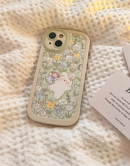 Vintage Floral Spring Aesthetic iPhone Case - URBANLUSA