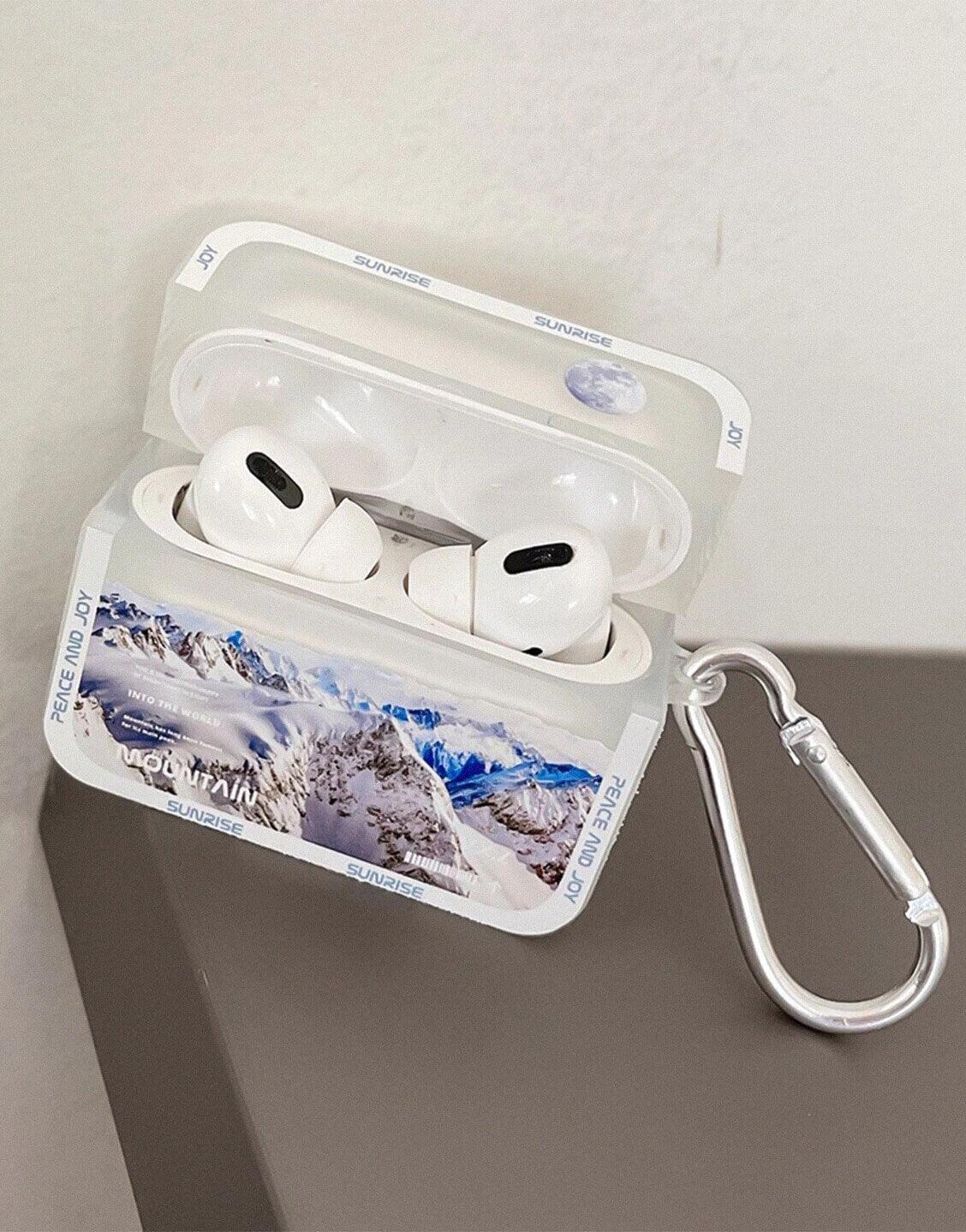 Retro Mount Scenery AirPods Case - URBANLUSA