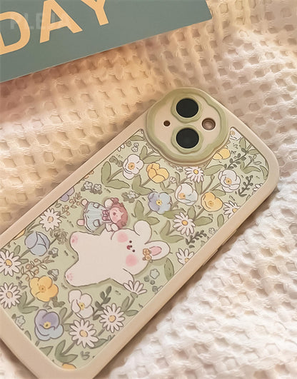 Vintage Floral Spring Aesthetic iPhone Case - URBANLUSA