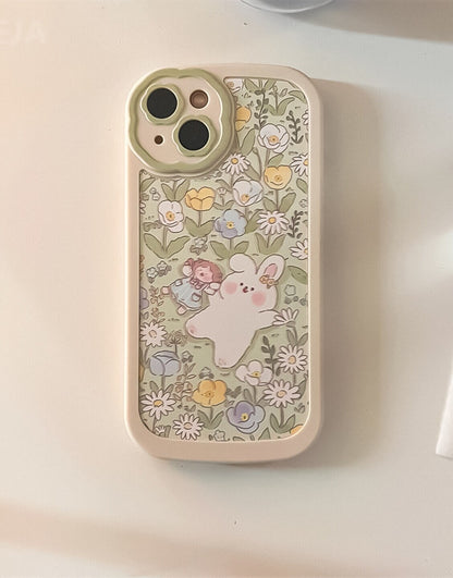 Vintage Floral Spring Aesthetic iPhone Case - URBANLUSA