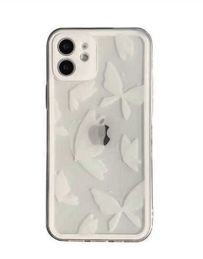 Aesthetic Vintage Butterfly iPhone Case - URBANLUSA