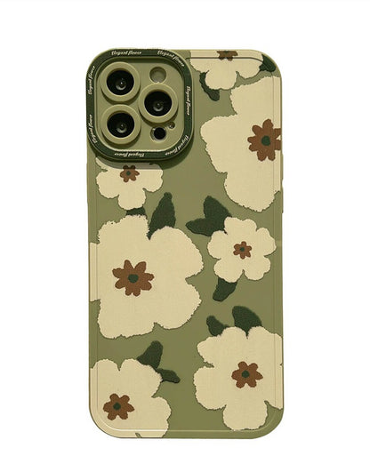 Summer Floral Aesthetic iPhone Case - URBANLUSA