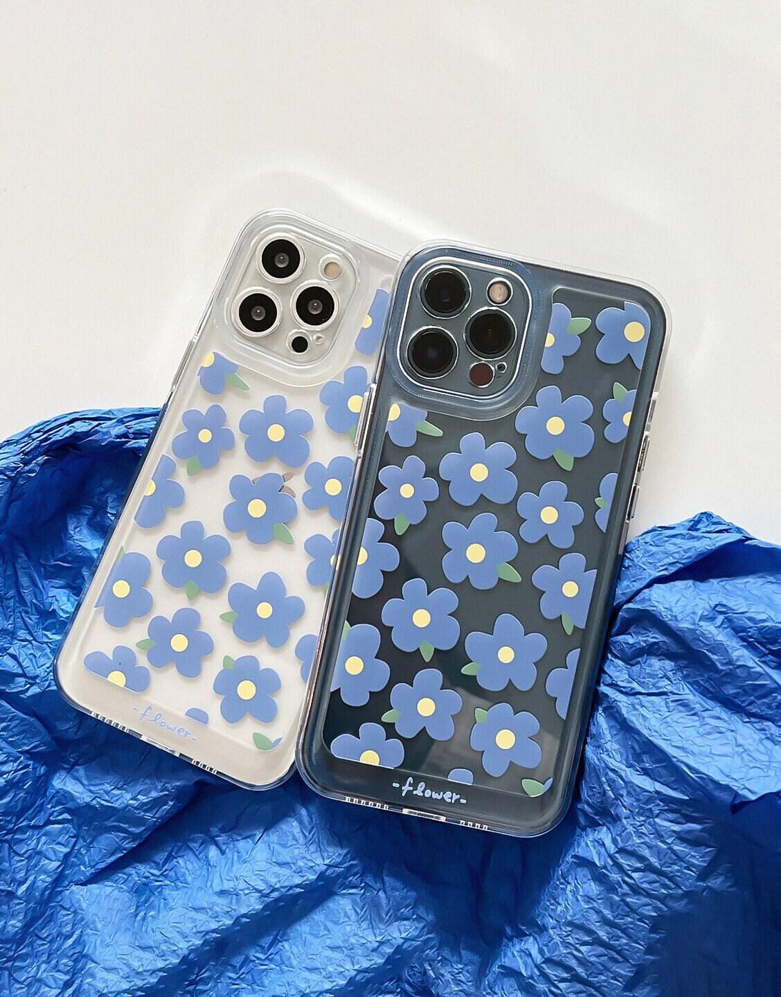 Mini Floral Aesthetic Clear iPhone Case - URBANLUSA