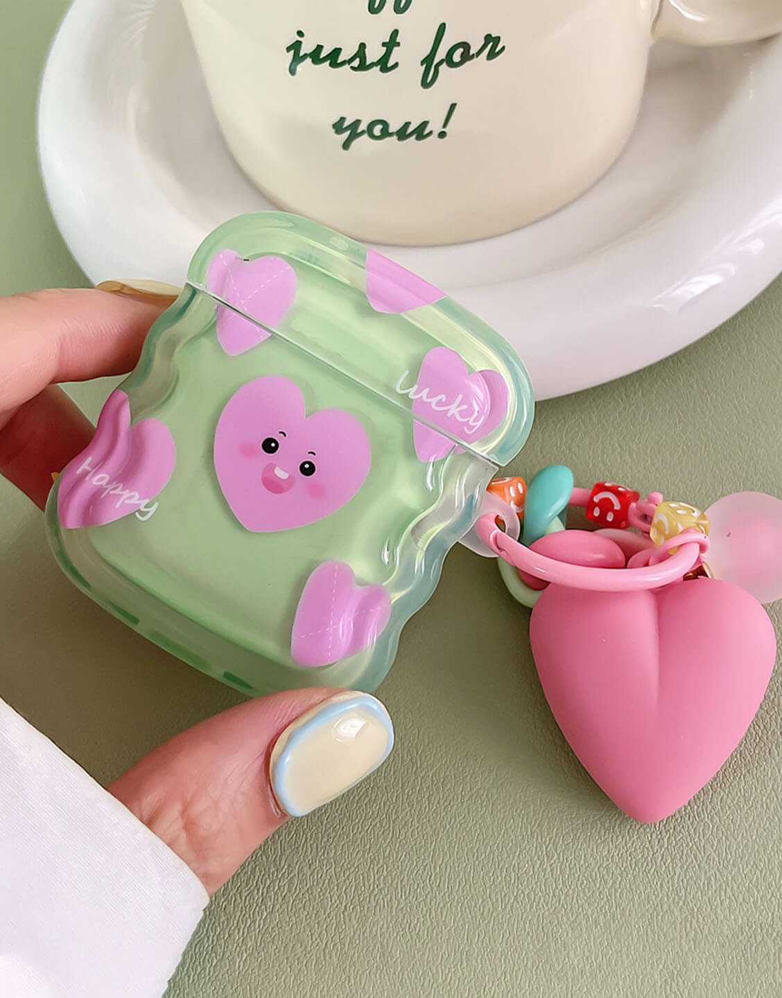 Cute Happy Smile AirPods Case - URBANLUSA