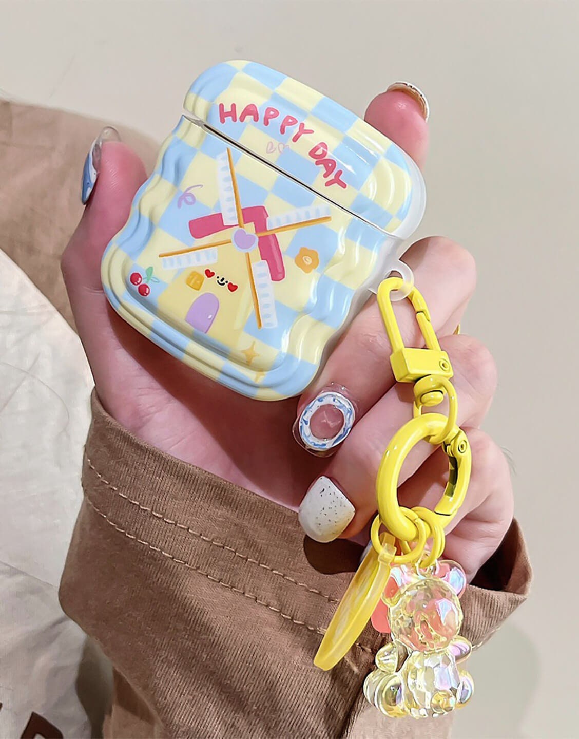 Cute Happy Smile AirPods Case - URBANLUSA