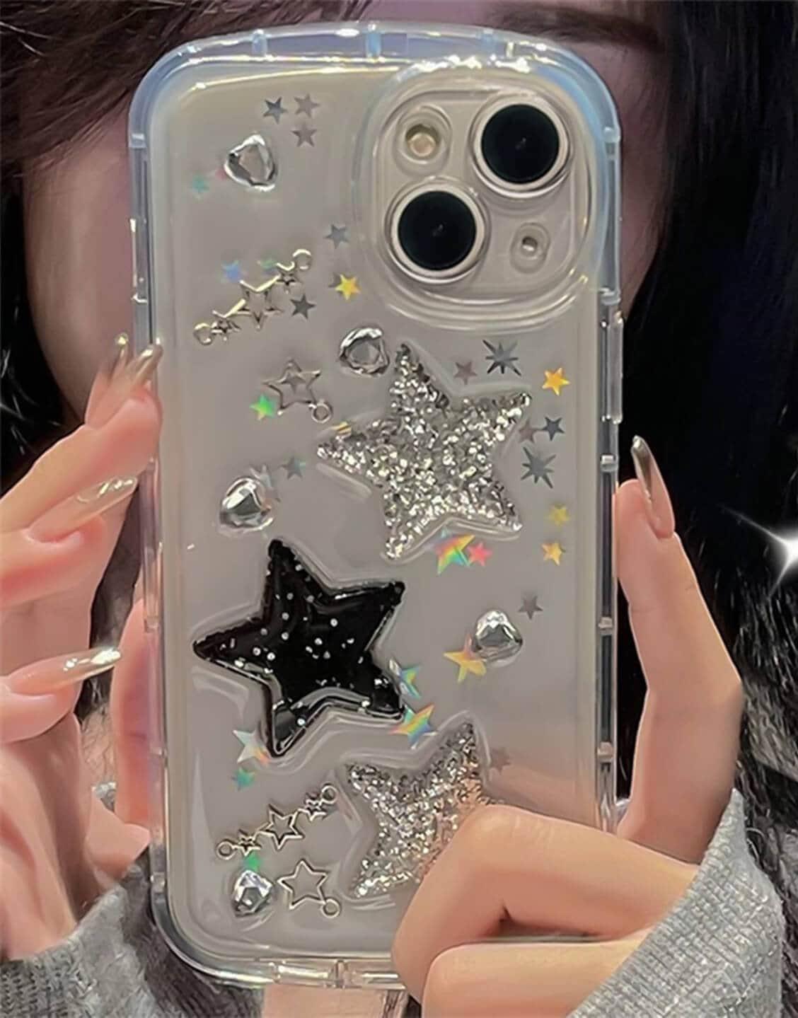 Y2k Hot Stars iPhone Case - URBANLUSA