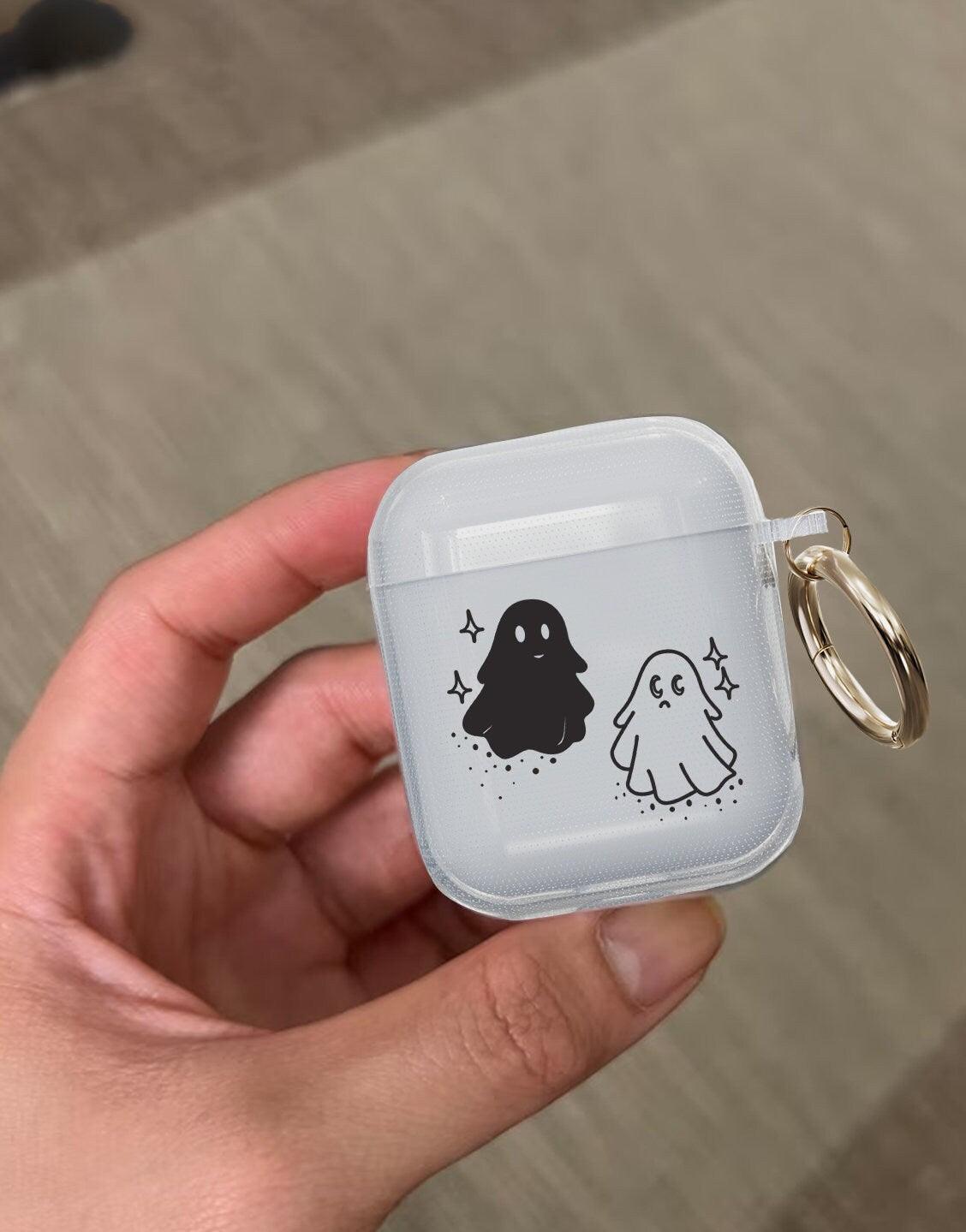 Funny Cute Halloween Ghost AirPods Case - URBANLUSA