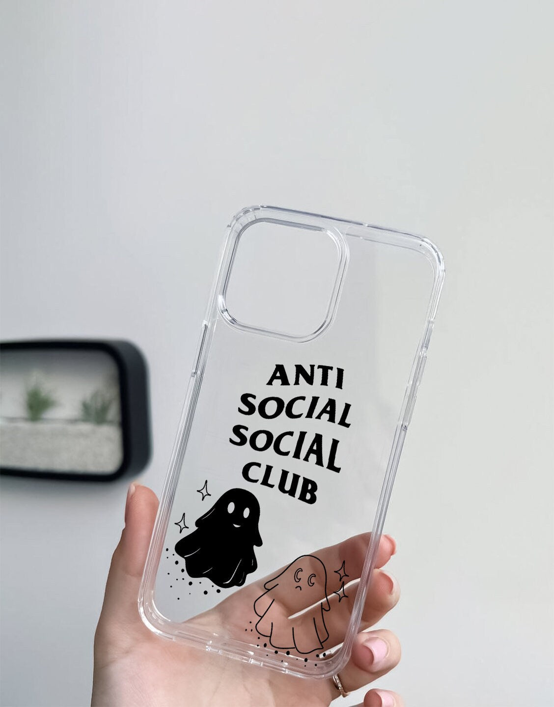 Anti Social Funny iPhone Case - URBANLUSA