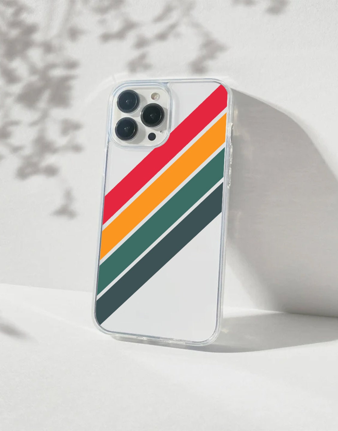 Retro Stripes iPhone Case - URBANLUSA