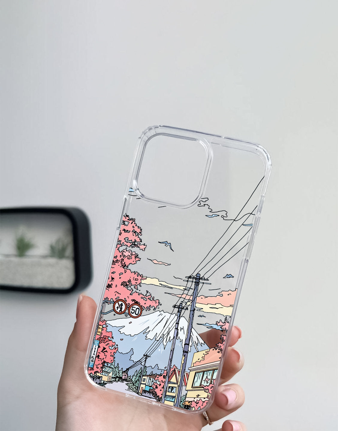 Anime Aesthetic Landscape Japan iPhone Case - URBANLUSA