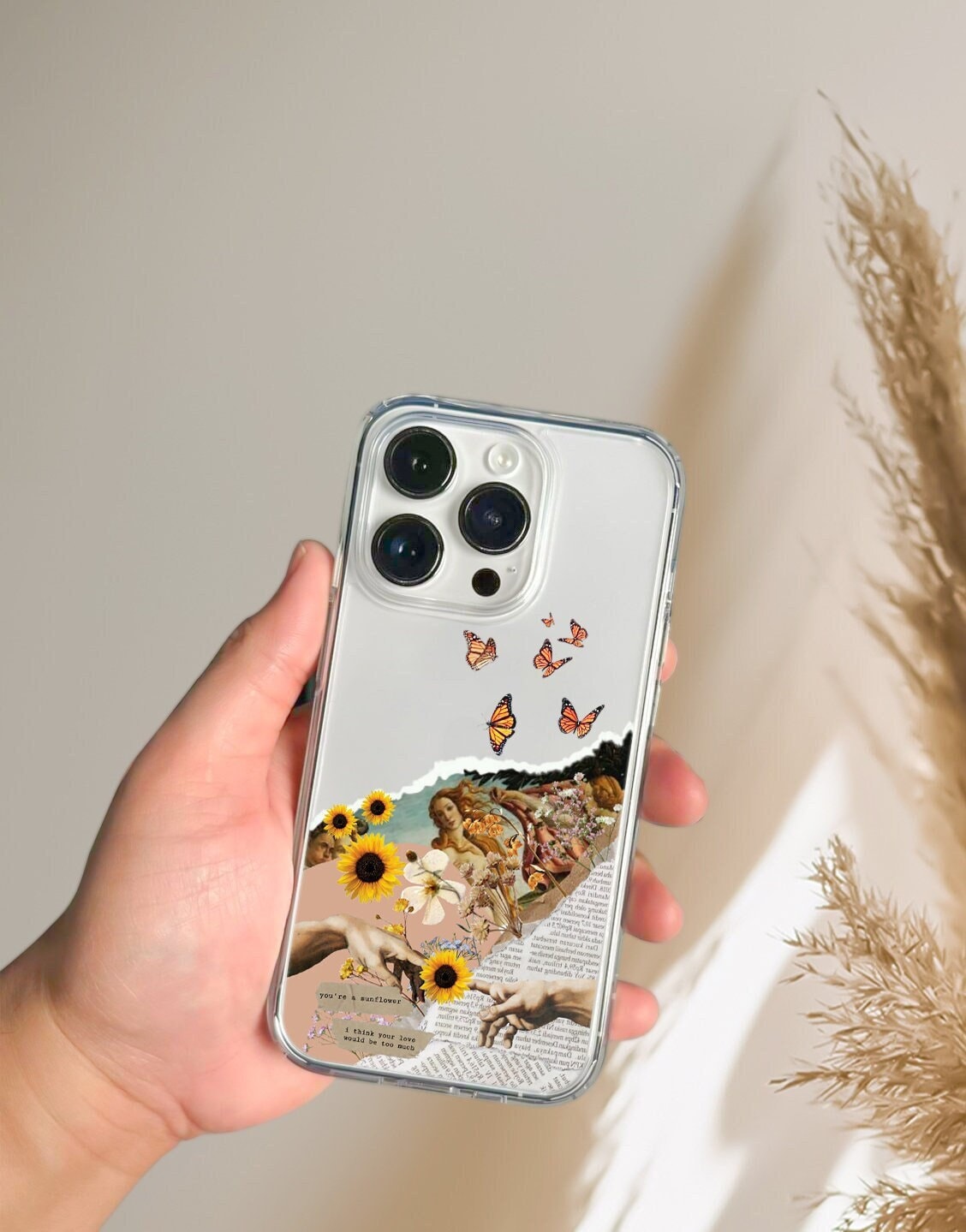 Vintage Aesthetic Collage Phone Case for iPhone / Samsung - URBANLUSA