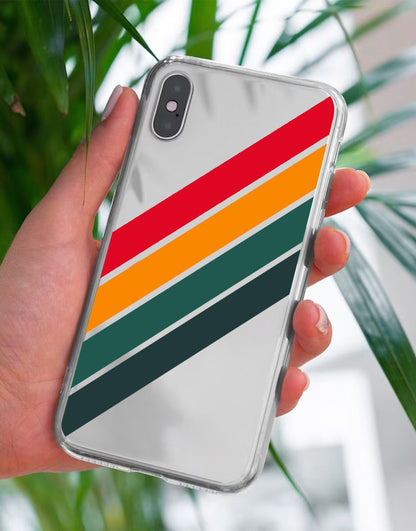 Retro Stripes iPhone Case - URBANLUSA