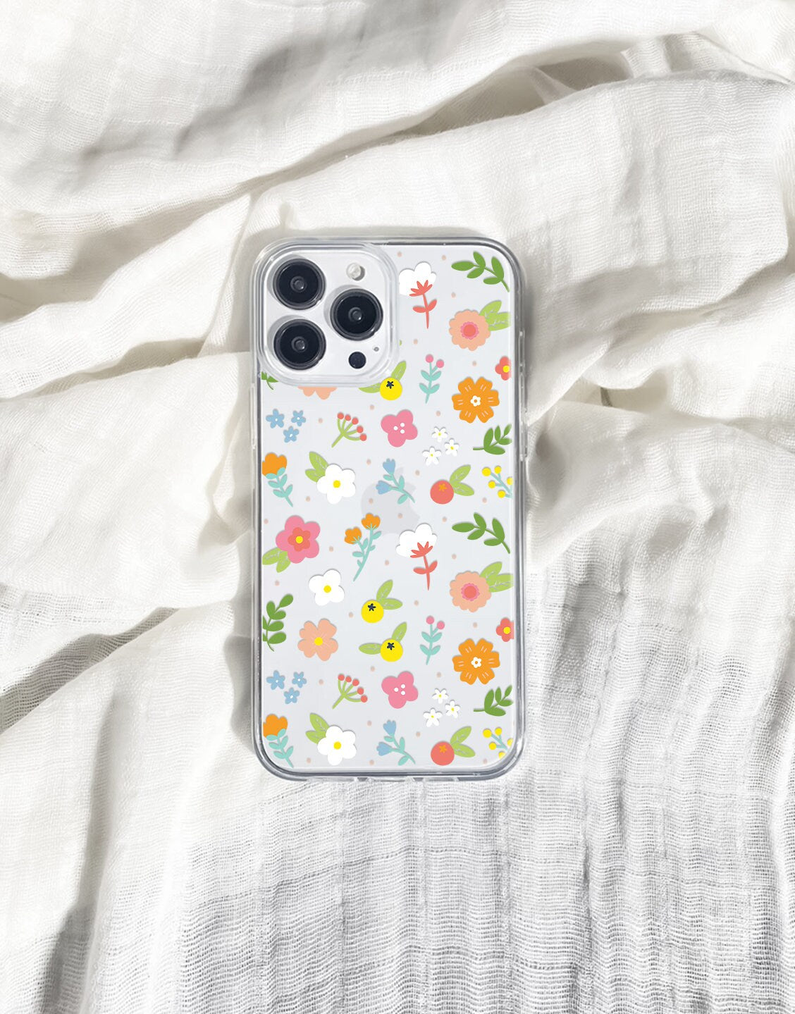 Cute Aesthetic Floral iPhone Case - URBANLUSA