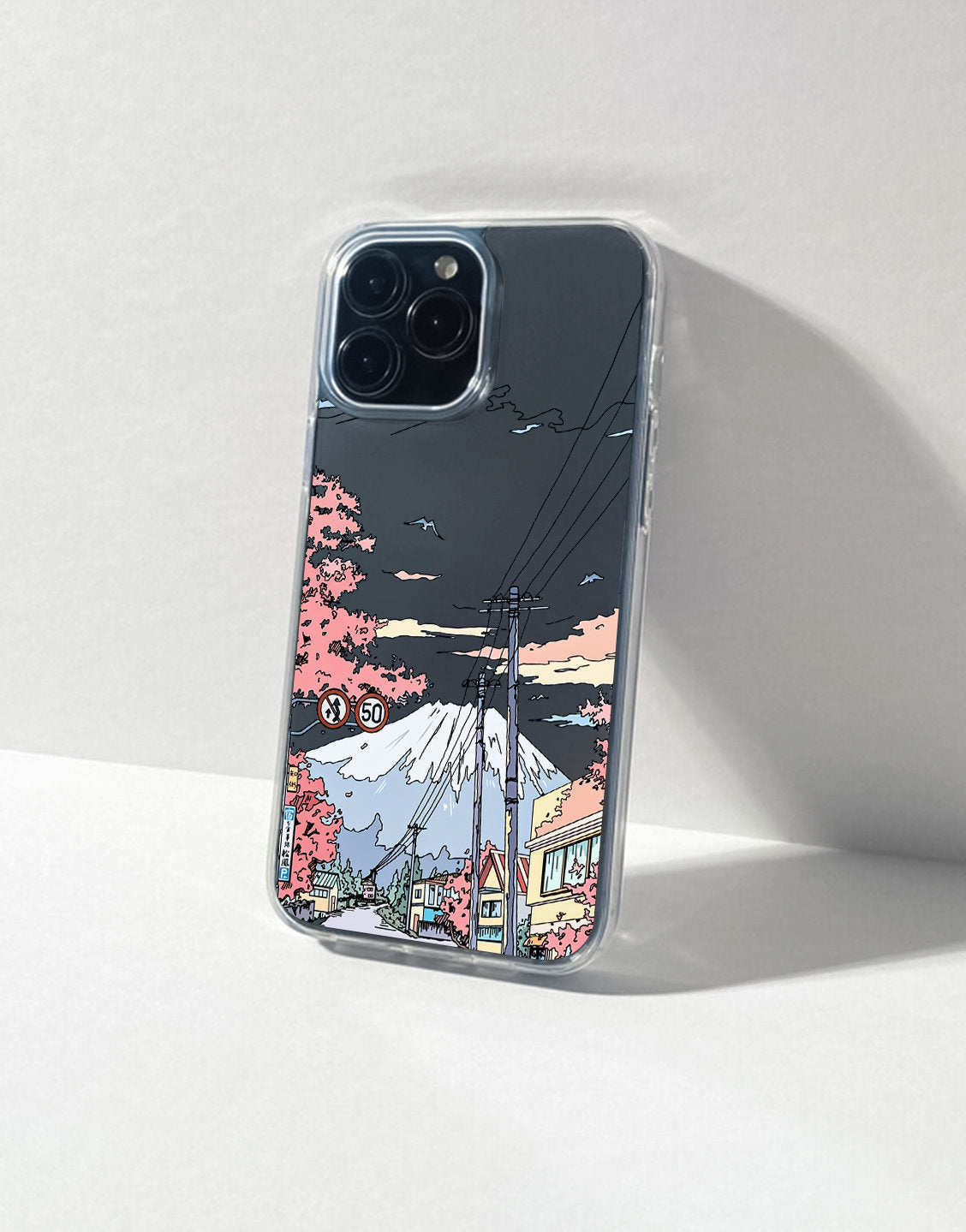 Anime Aesthetic Landscape Japan iPhone Case - URBANLUSA