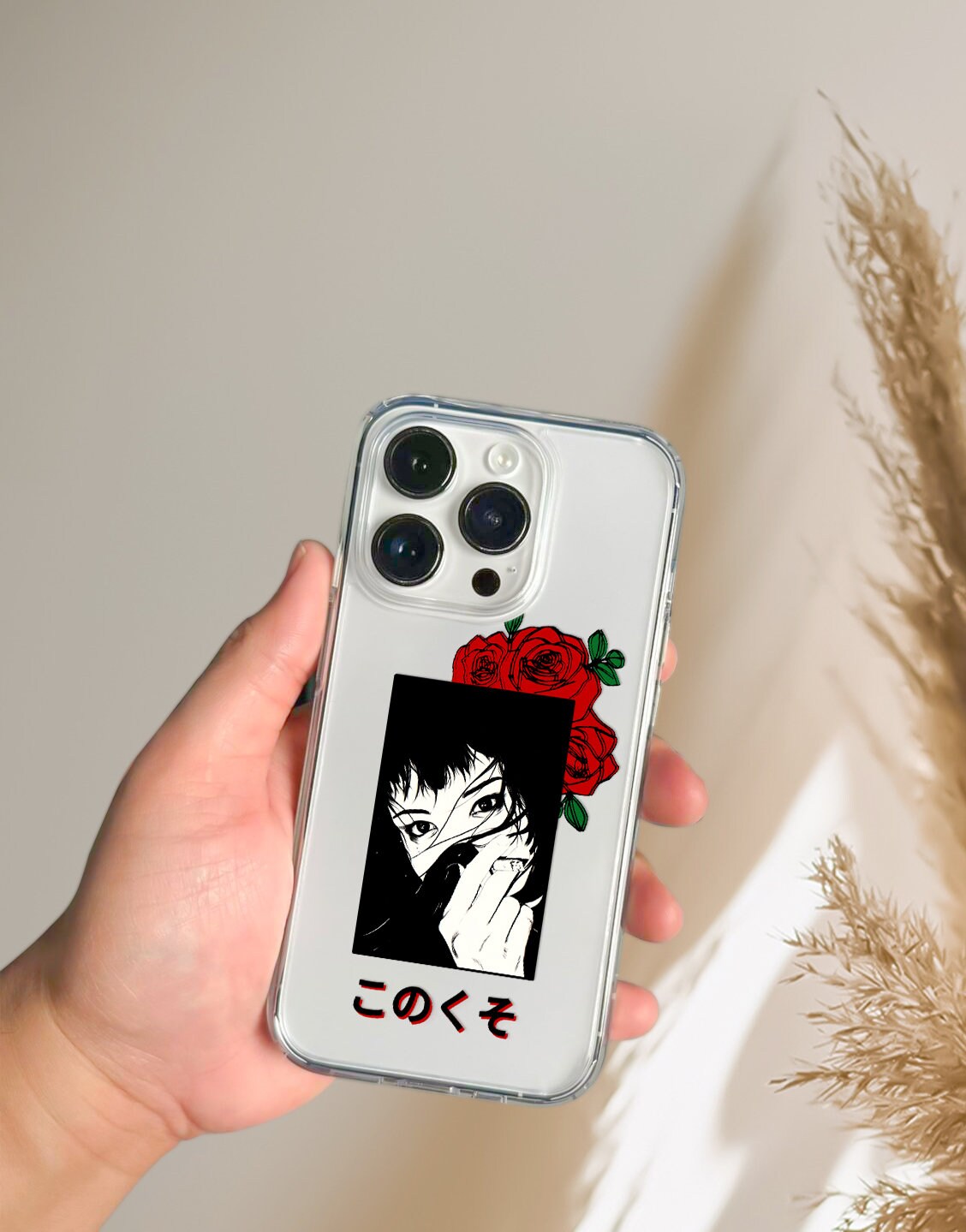 Aesthetic Anime iPhone Case - URBANLUSA