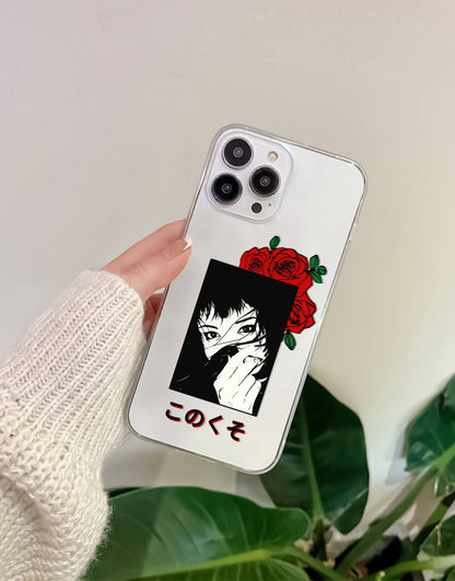 Aesthetic Anime iPhone Case - URBANLUSA