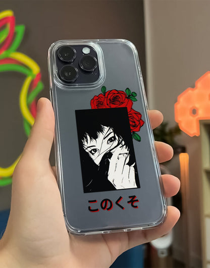 Aesthetic Anime iPhone Case - URBANLUSA