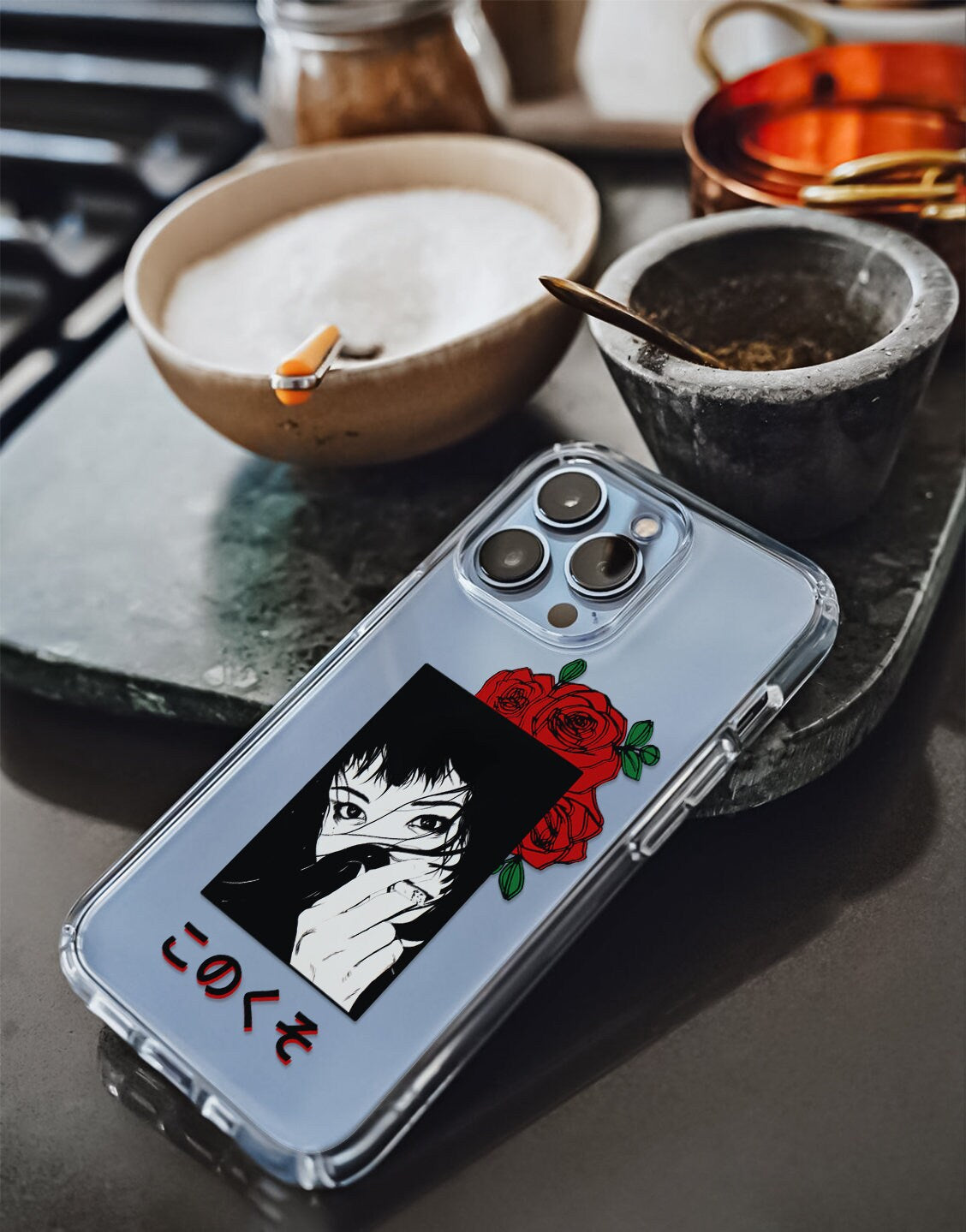 Aesthetic Anime iPhone Case - URBANLUSA