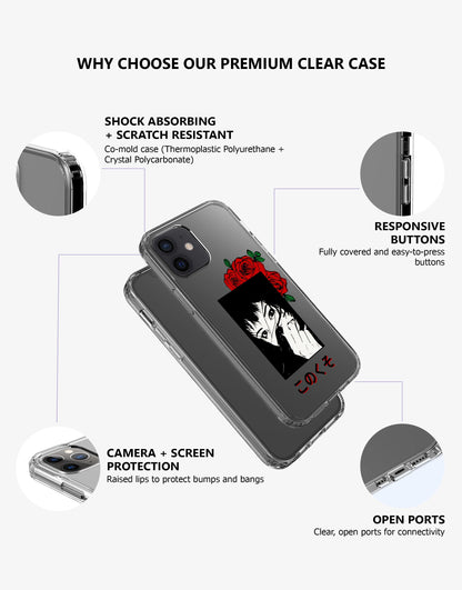 Aesthetic Anime iPhone Case - URBANLUSA