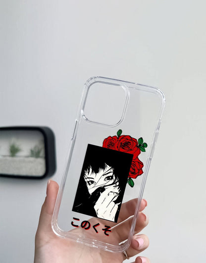 Aesthetic Anime iPhone Case - URBANLUSA