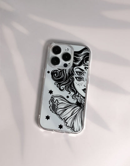 Dark Grunge Gothic Aesthetic iPhone Case - URBANLUSA