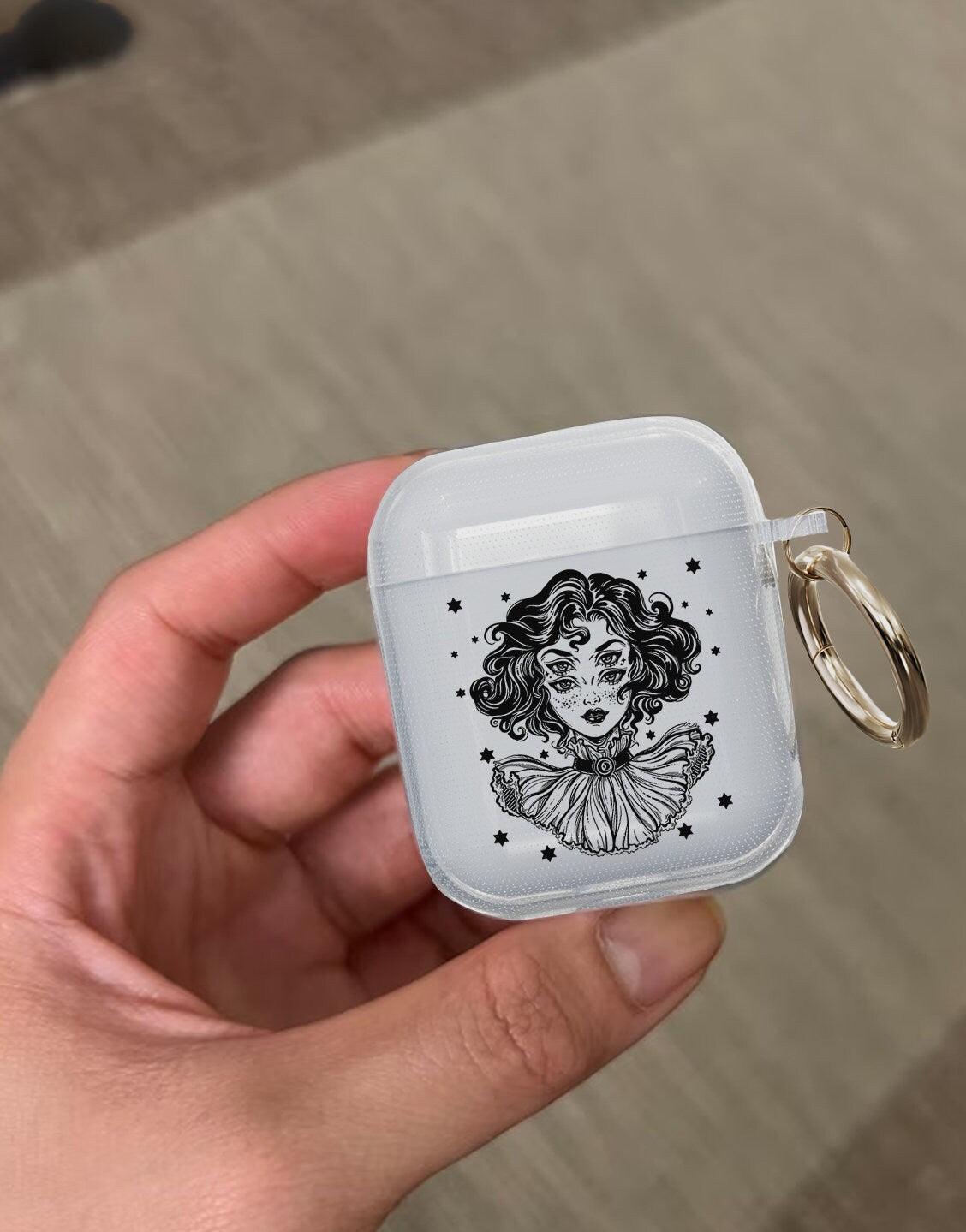 Girl Gothic Aesthetic AirPods Case - URBANLUSA