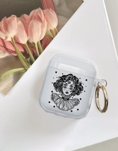 Girl Gothic Aesthetic AirPods Case - URBANLUSA