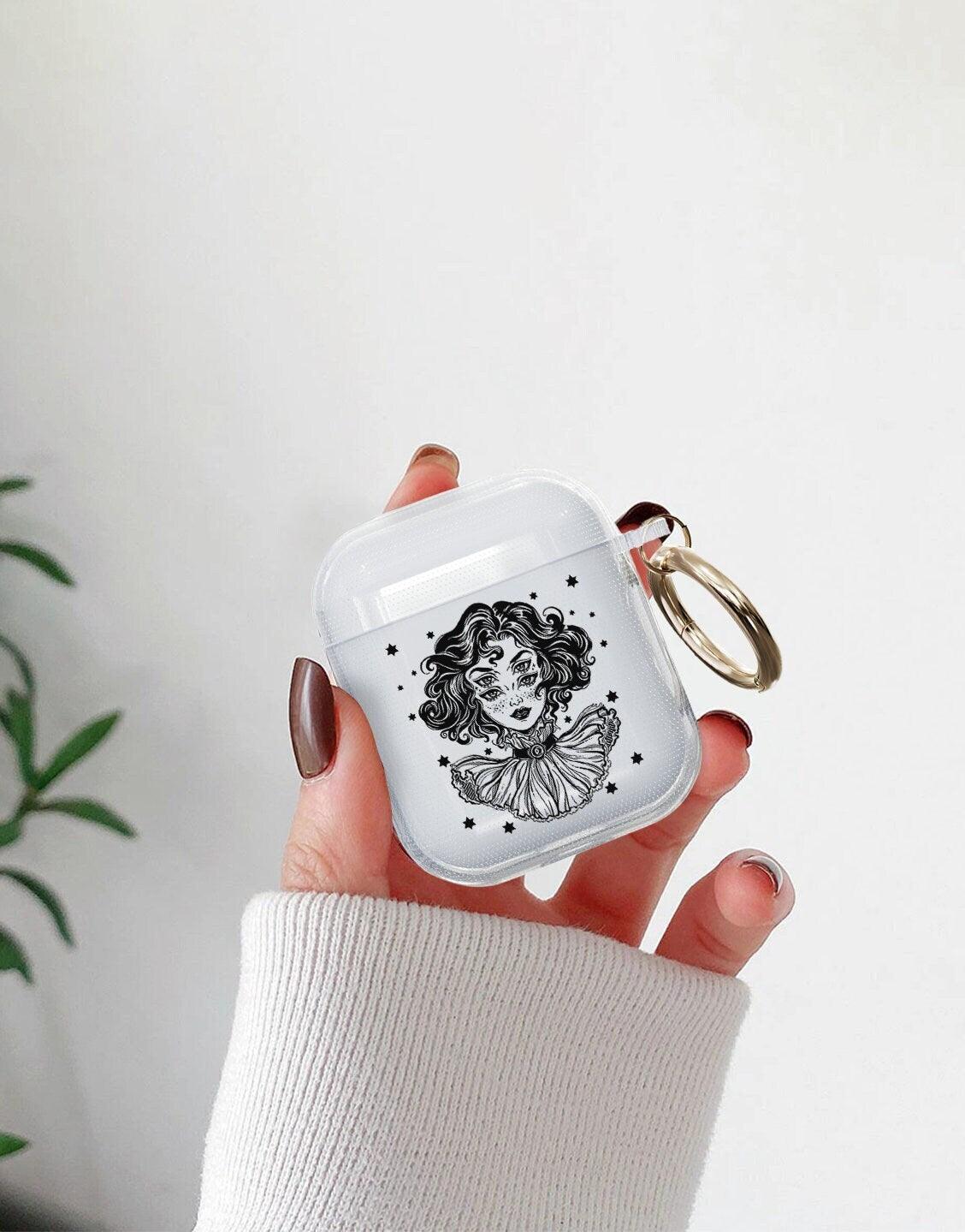 Girl Gothic Aesthetic AirPods Case - URBANLUSA