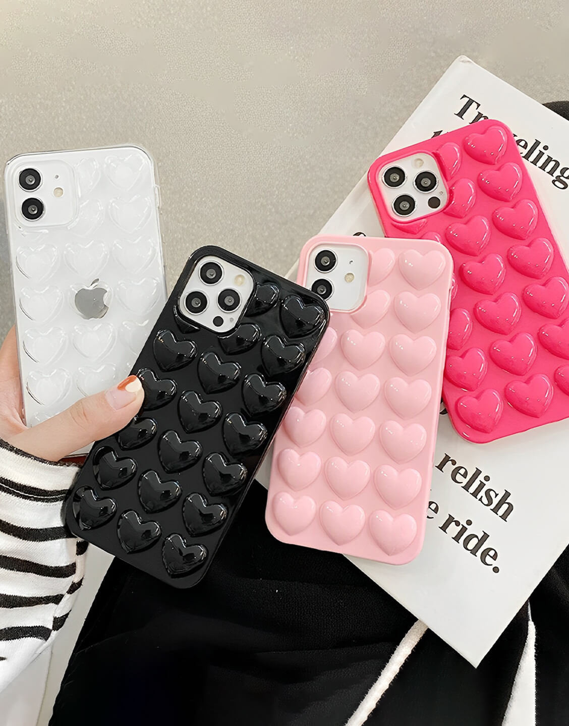 Kawaii Candy Heart iPhone Case - URBANLUSA